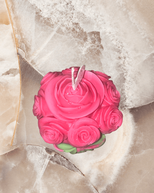 Bouquet Red Rose (caramel) - Chatté Candles