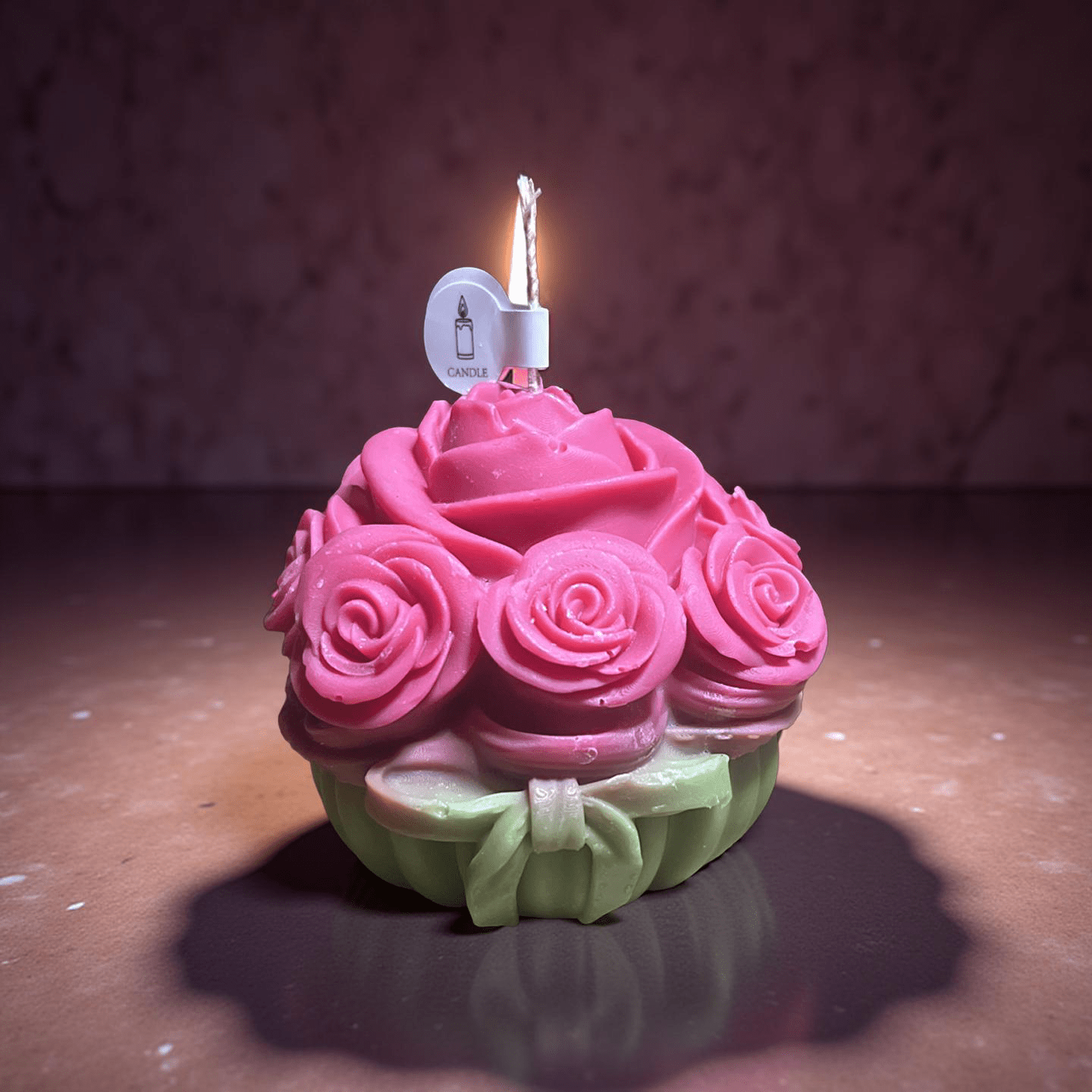 Bouquet Red Rose (caramel) - Chatté Candles