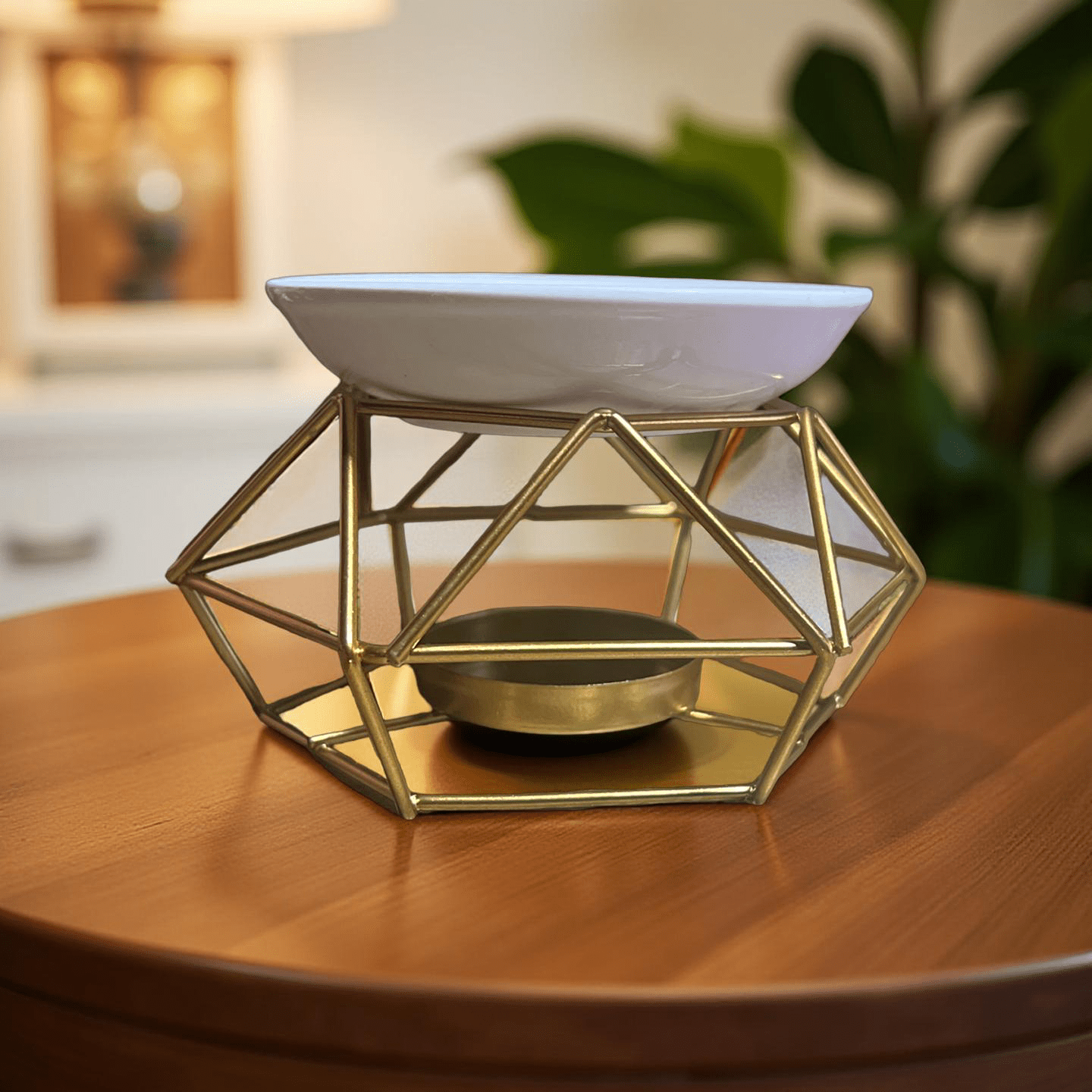 Candle Holder (Gold) - Chatté Candles