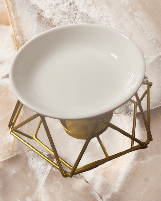 Candle Holder (Gold) - Chatté Candles