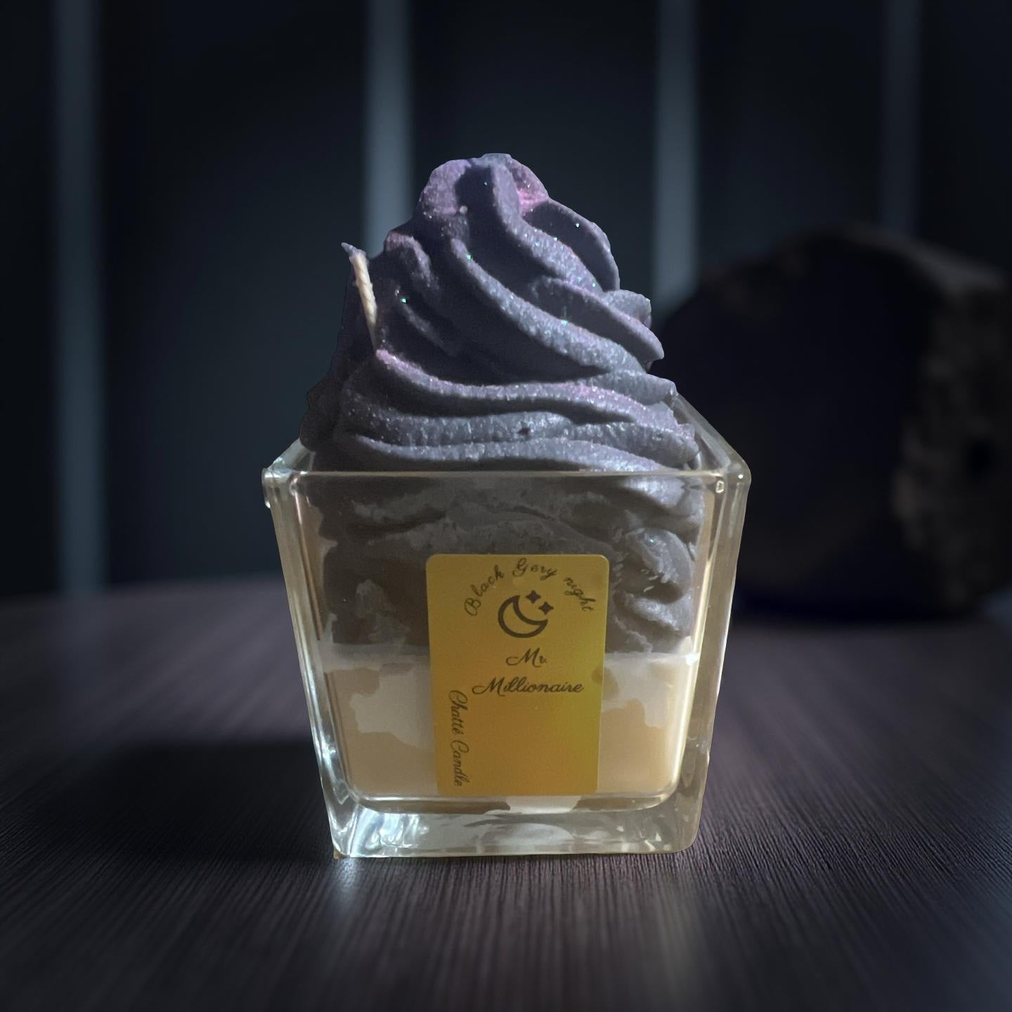 Black Gery Night (Mr. Millionaire ) - Chatté Candles