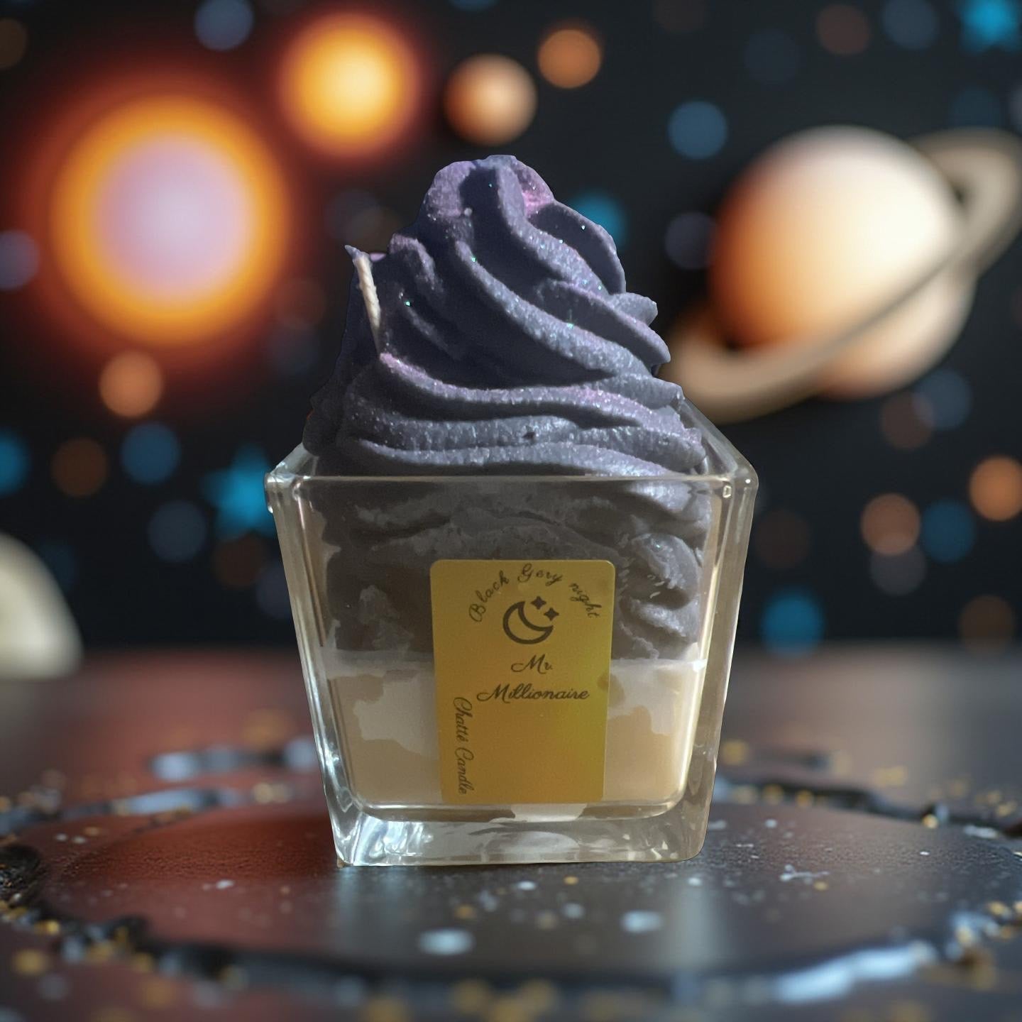 Black Gery Night (Mr. Millionaire ) - Chatté Candles