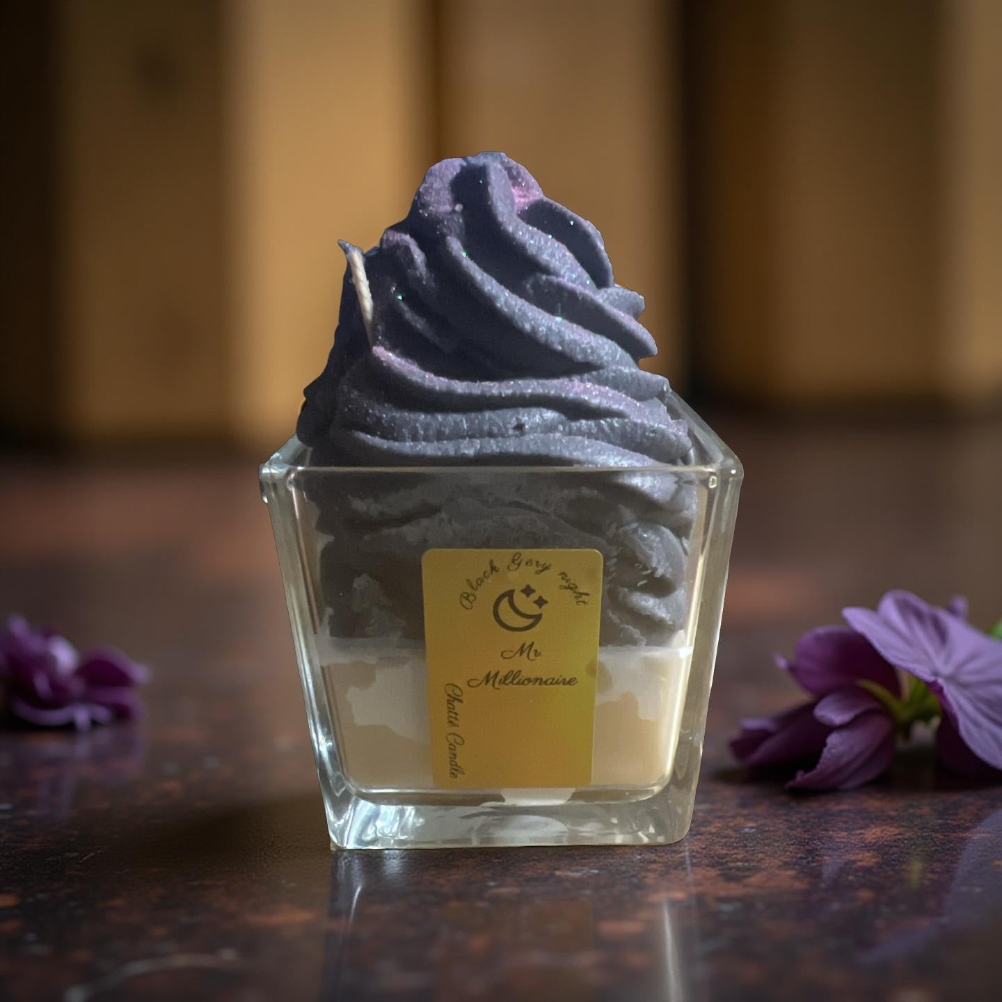 Black Gery Night (Mr. Millionaire ) - Chatté Candles