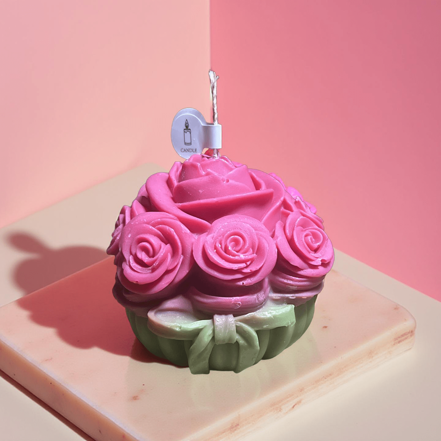 Bouquet Red Rose (caramel) - Chatté Candles