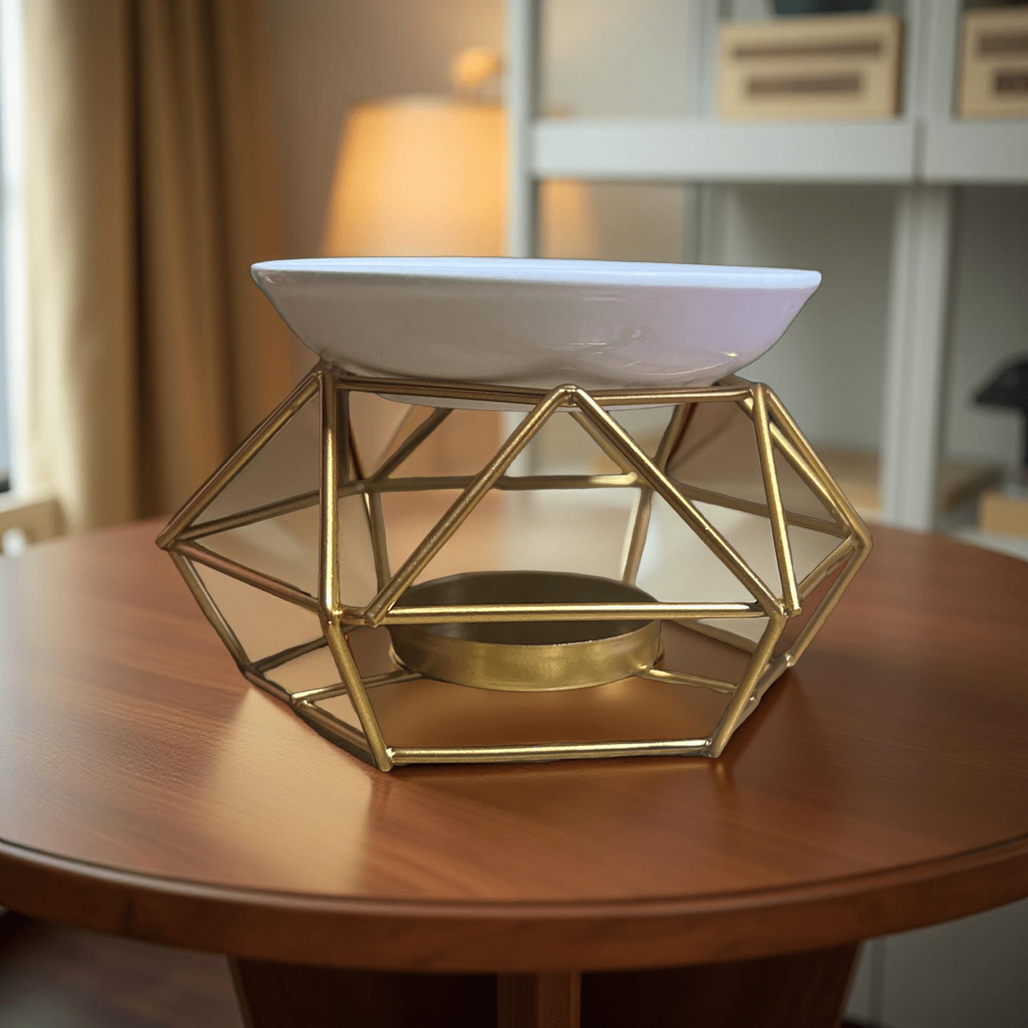 Candle Holder (Gold) - Chatté Candles