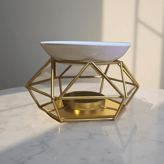 Candle Holder (Gold) - Chatté Candles