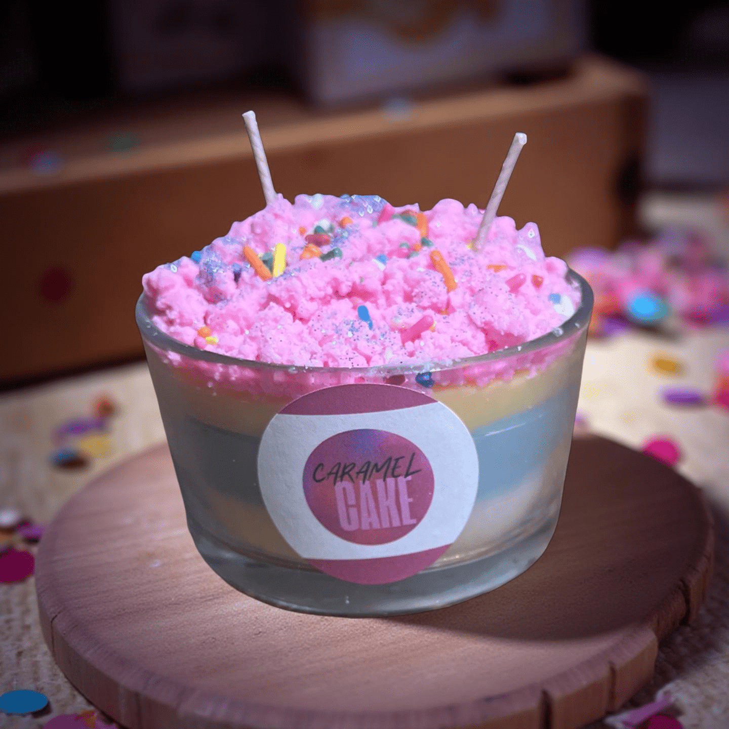 Caramel Cup Cake - Chatté Candles