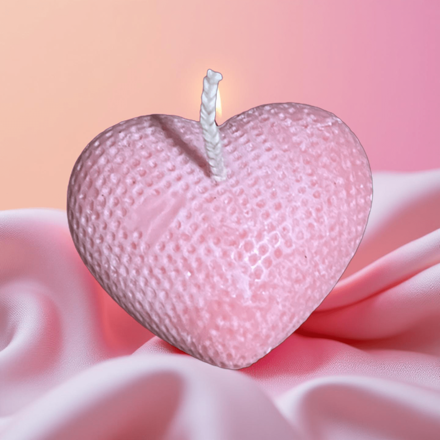 Chattè Heart Candle (marshmallow ) - Chatté Candles