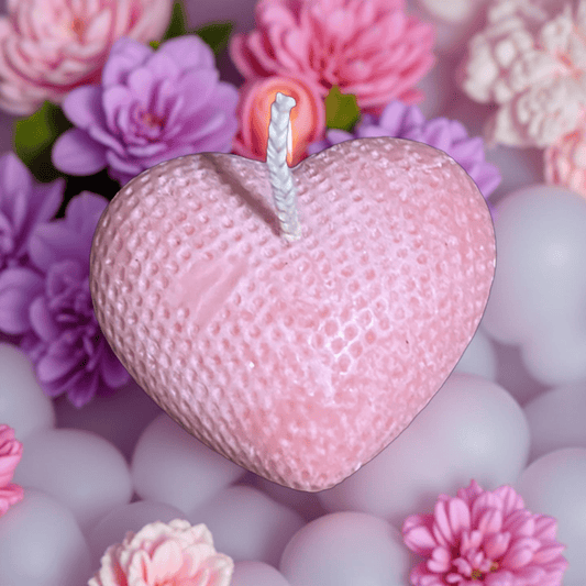 Chattè Heart Candle (marshmallow ) - Chatté Candles