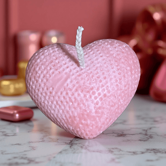 Chattè Heart Candle (marshmallow ) - Chatté Candles
