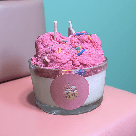 Ice Cream (Caramel pumpkin Swirl) - Chatté Candles