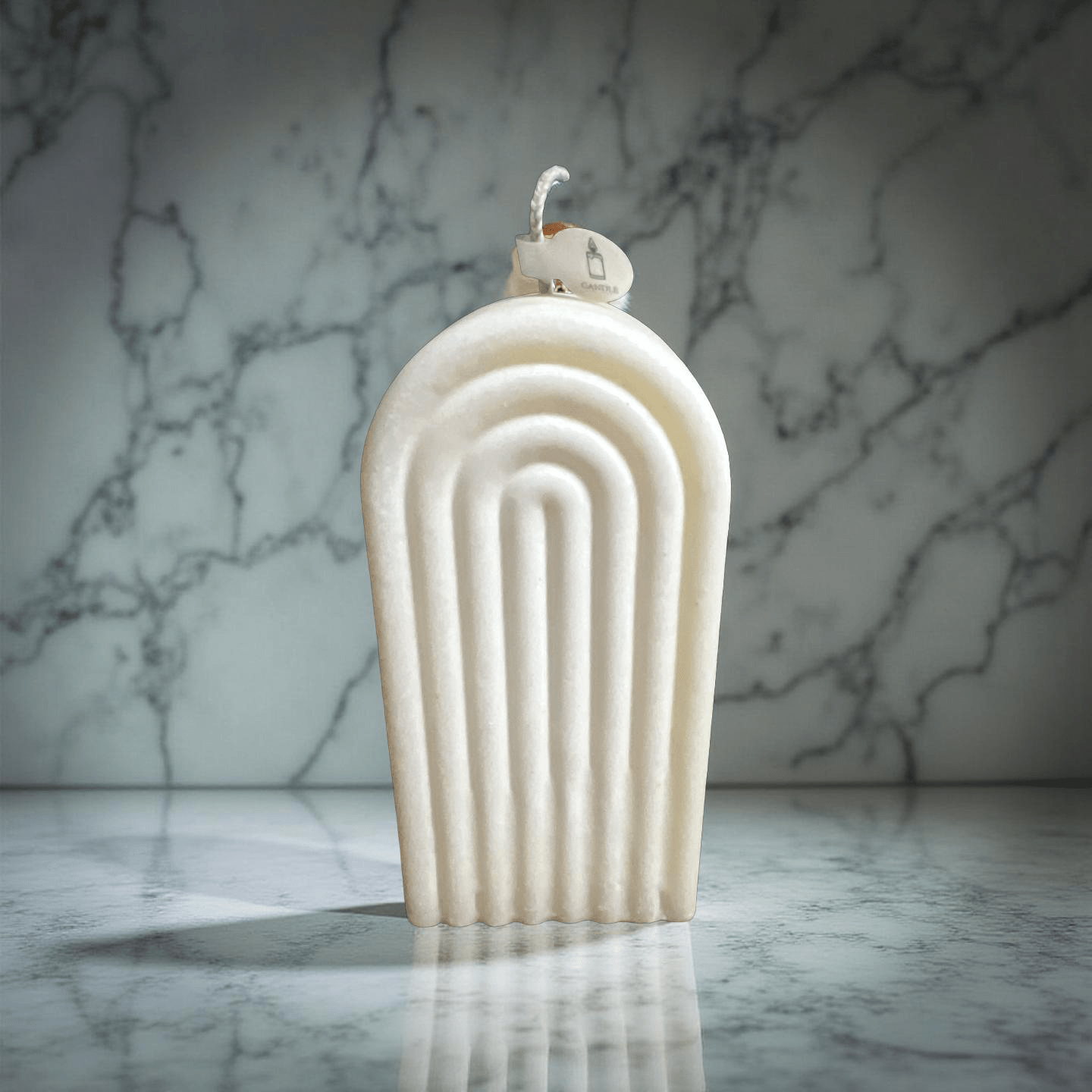 Rainbow Candle (Apple spice) - Chatté Candles