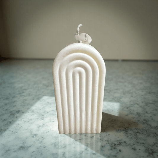 Rainbow Candle (Apple spice) - Chatté Candles