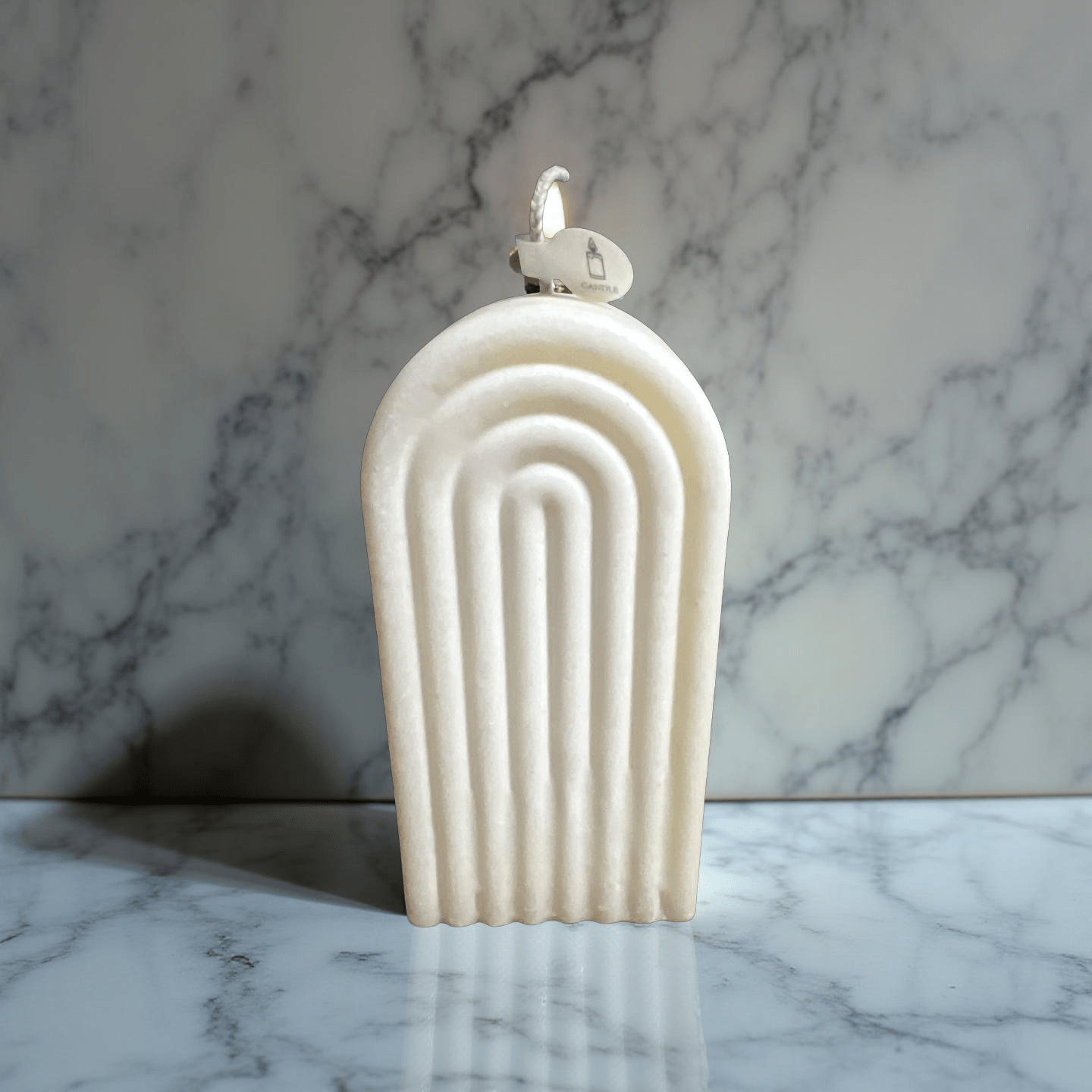 Rainbow Candle (Apple spice) - Chatté Candles