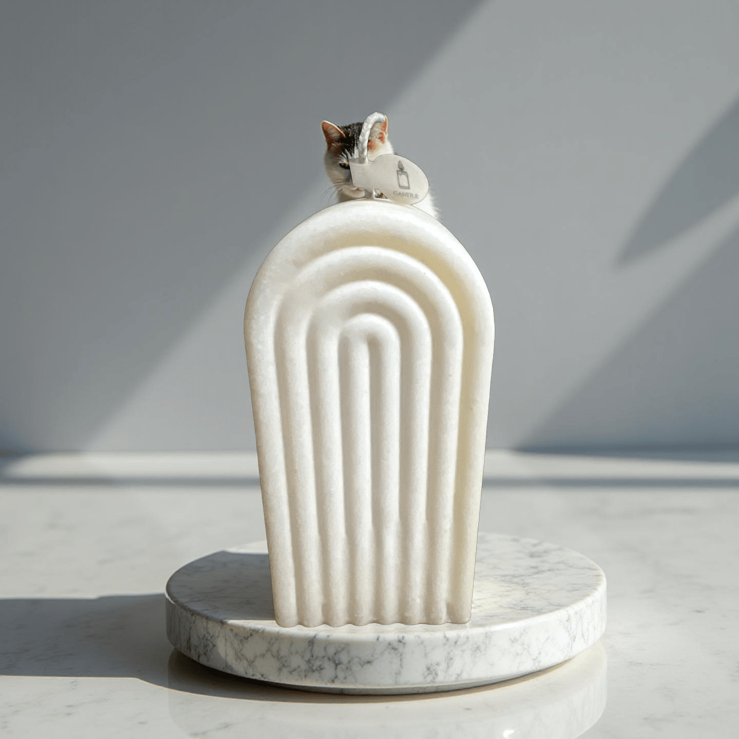 Rainbow Candle (Apple spice) - Chatté Candles