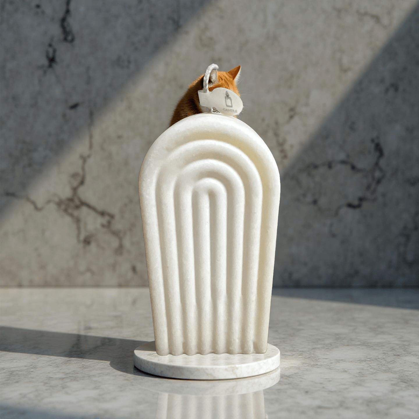 Rainbow Candle (Apple spice) - Chatté Candles