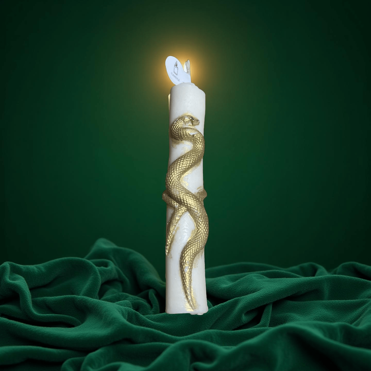 Snake candle(Caramel pumpkin swirl) - Chatté Candles