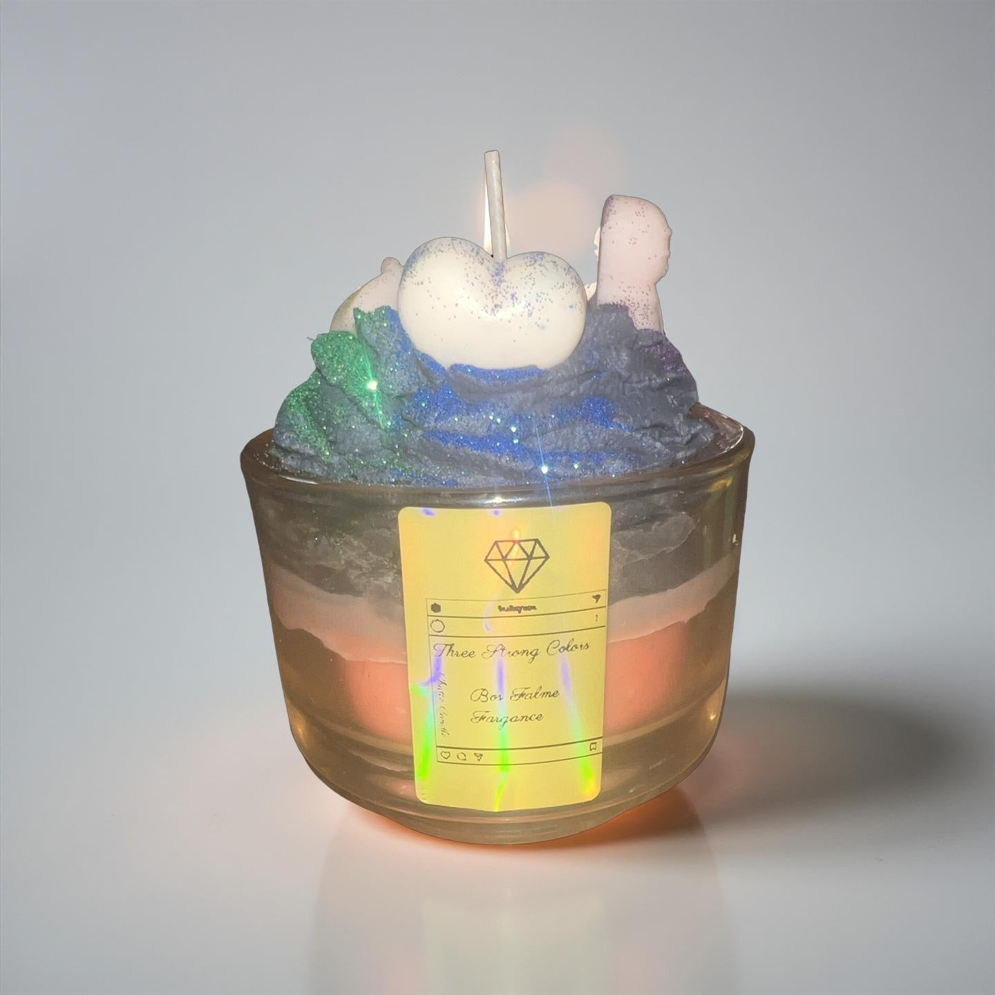 Three strong Colors (Mr millionaire) - Chatté Candles