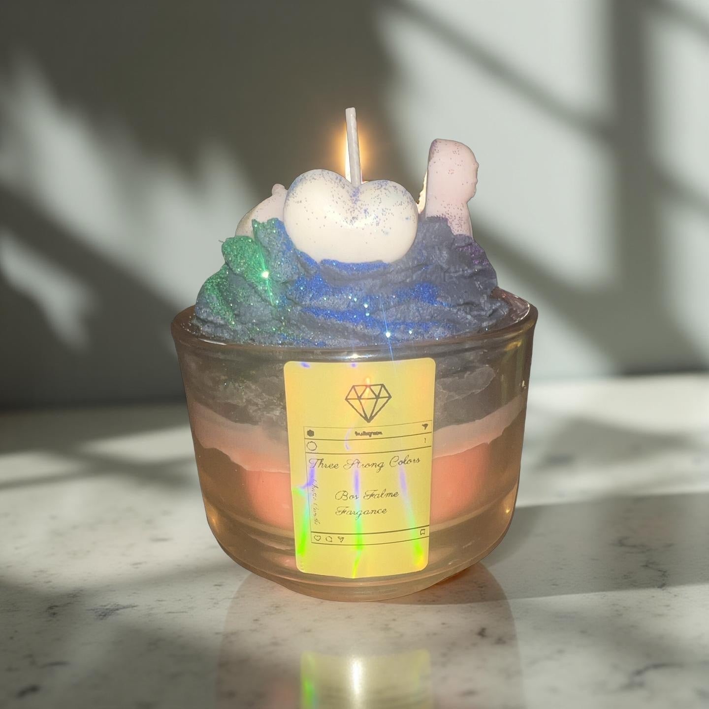 Three strong Colors (Mr millionaire) - Chatté Candles