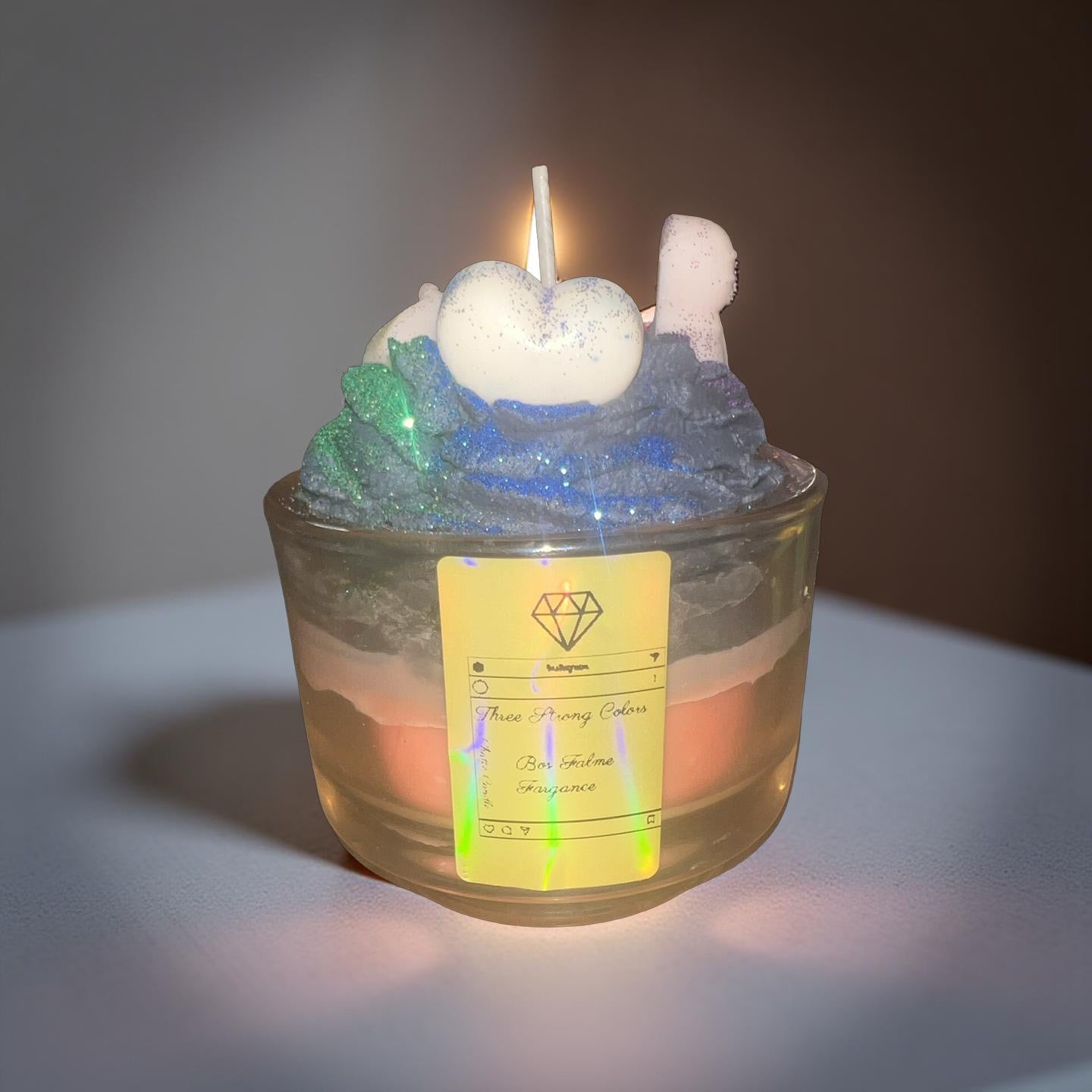 Three strong Colors (Mr millionaire) - Chatté Candles