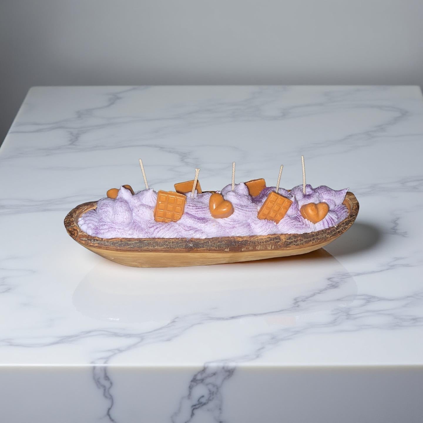 Wood Scale Candle (Purple Candy) - Chatté Candles