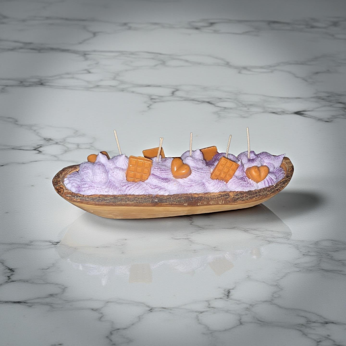 Wood Scale Candle (Purple Candy) - Chatté Candles