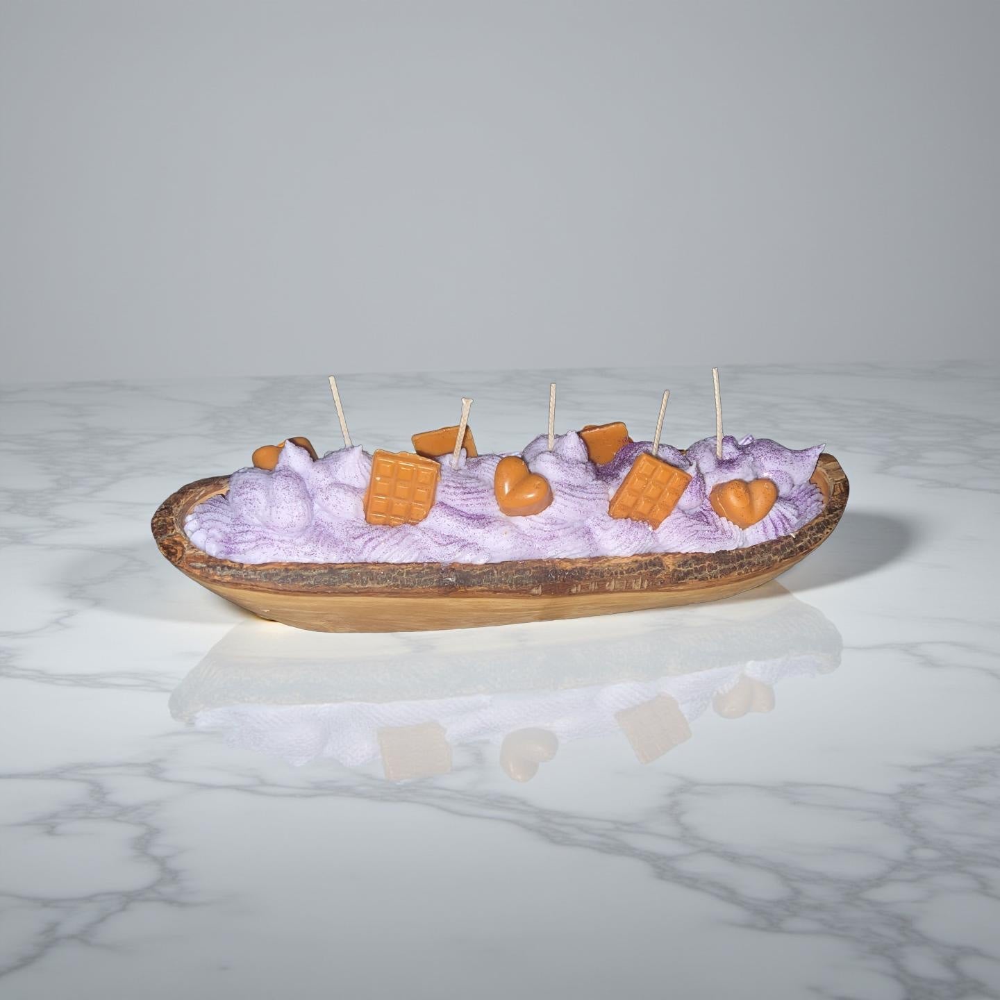 Wood Scale Candle (Purple Candy) - Chatté Candles