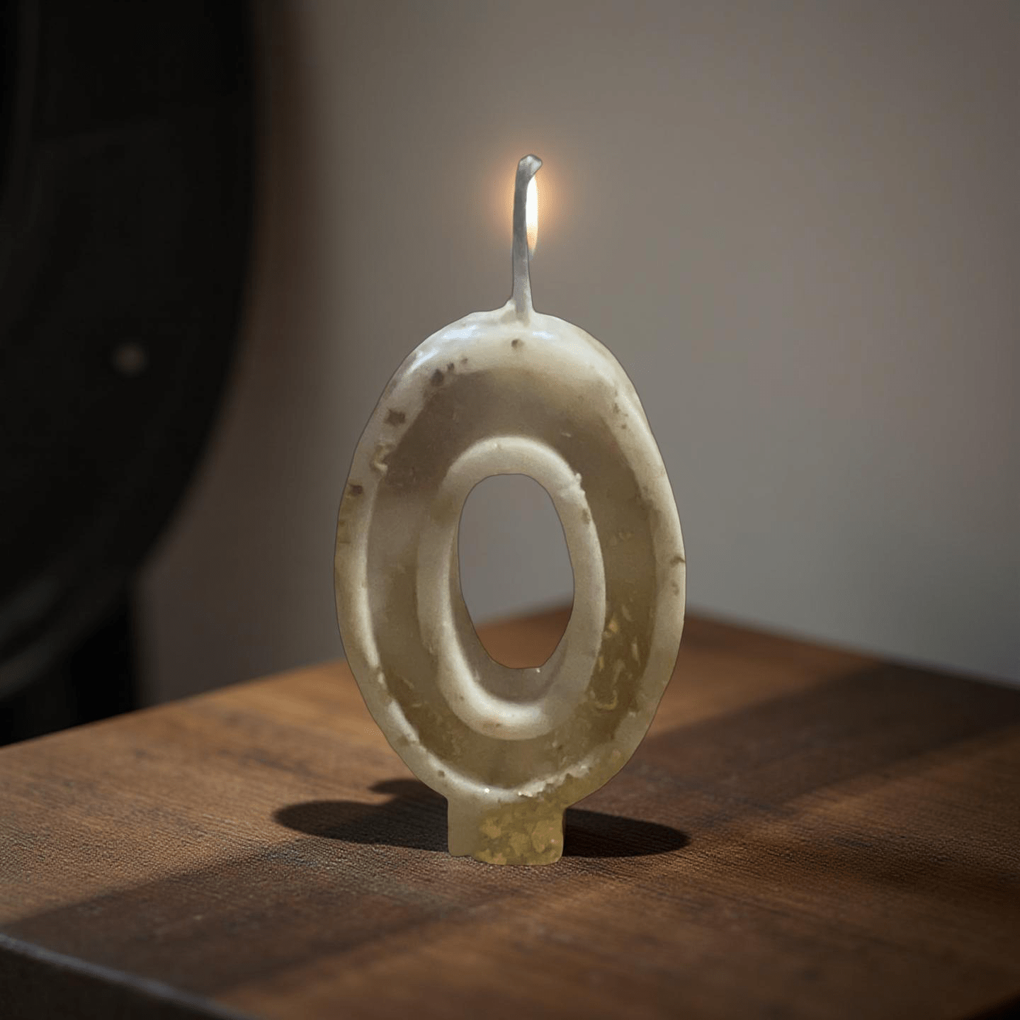 Zero Number HBD Candle - Chatté Candles