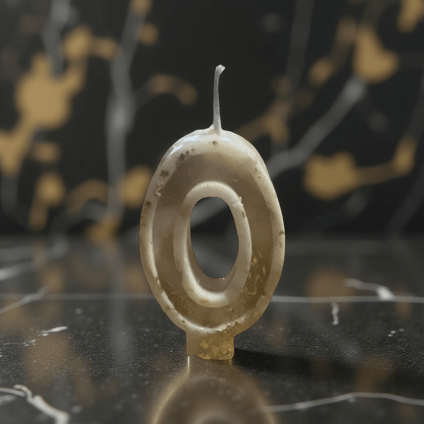 Zero Number HBD Candle - Chatté Candles