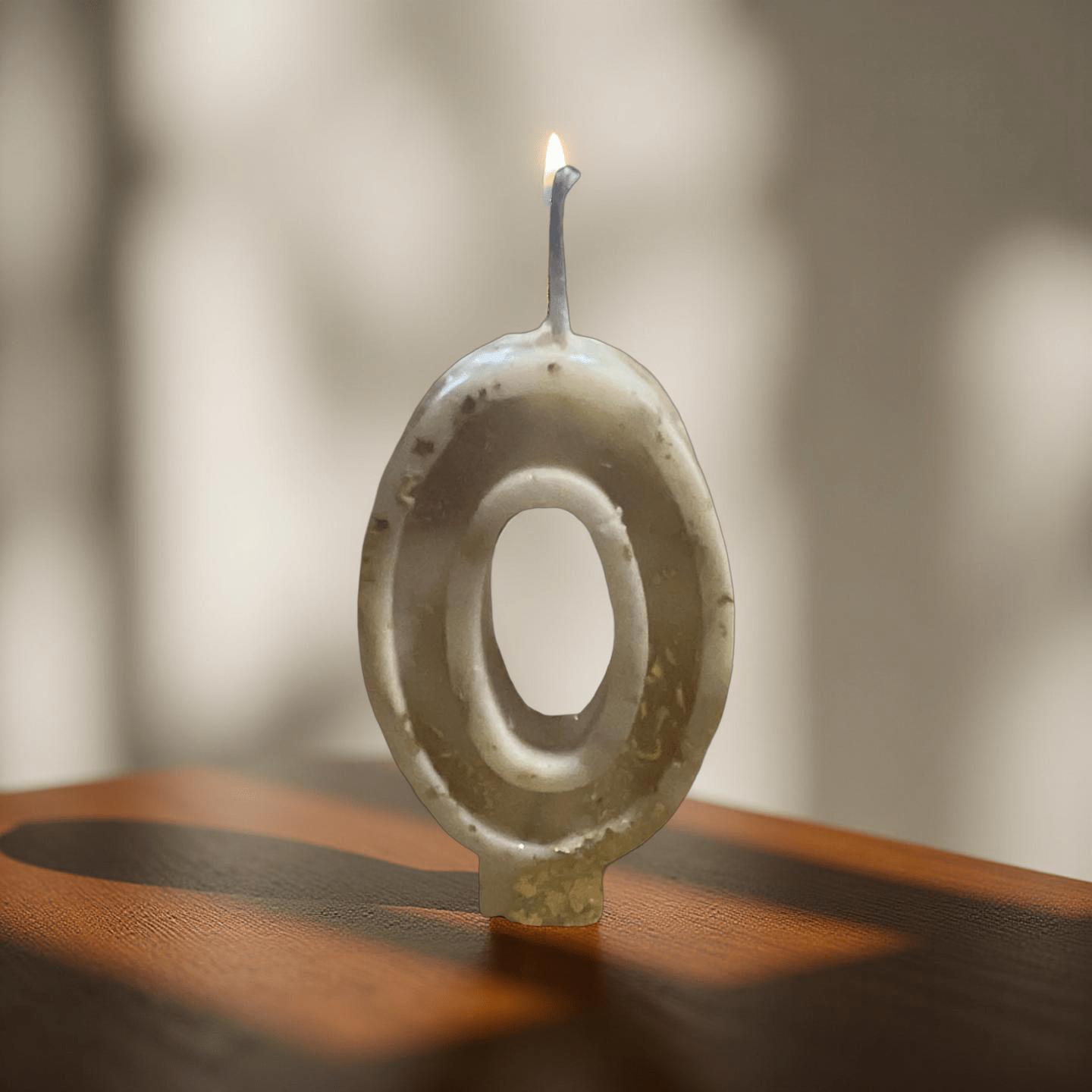 Zero Number HBD Candle - Chatté Candles